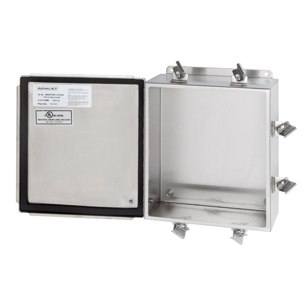 Jic Box Stainless Steel Enclosures - NEMA TYPE 4X JIC - JN4XHSS Series ...