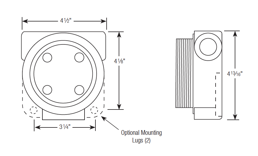 Explosionproof Instrument Housings - XIH Series - Standard