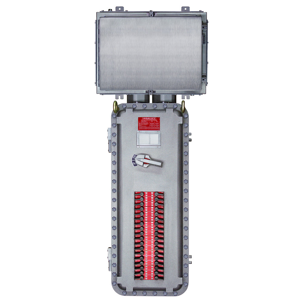 Factory Sealed Division 2 Panelboards X2PB Vertical Main Breaker