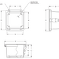 Fiberglass - Quick Release Latch Enclosures - Flat Cover