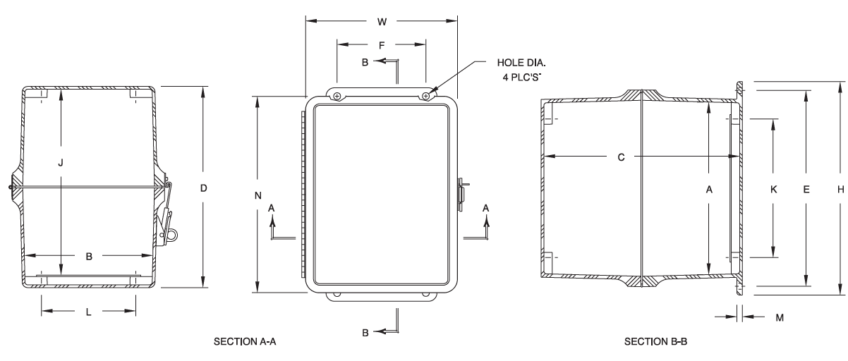 Fiberglass Extra Deep (XD) Series Enclosures AdaletEnclosures